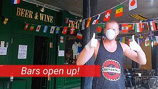 Bars open up again in Playa Flamenca [upl. by Nohsyt]