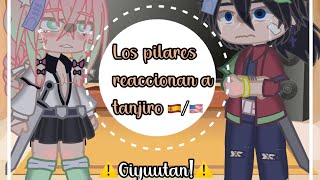 Los pilares reaccionan a Tanjiro ⚠️Giyuutan⚠️ ¡Manga spoilers🇪🇸🇺🇸 Leer descripción [upl. by Llenrod886]