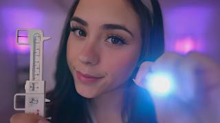 ASMR Face Exam  Light Triggers Face Measuring amp Touching✨ [upl. by Pettit766]