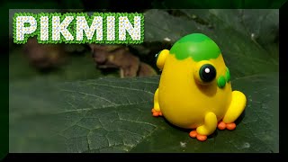 Making The Yellow Wollywog with Polymer Clay Pikmin [upl. by Petronia754]