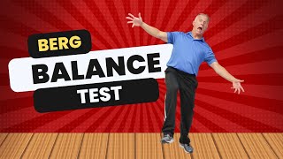 Berg Balance Scale Test How to Do Physical Therapy Demo [upl. by Moscow]