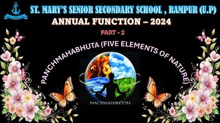 Annual Function 2024 Part2  St Marys Senior Secondary School Rampur UP [upl. by Tenneb425]