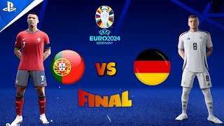 Portugal Vs Germany UEFA Euro Final  CRonaldo Vs TKroos  4K60FPS [upl. by Leugimsiul684]