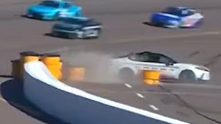 Pace Car Crash  2024 NASCAR Cup Series  Phoenix [upl. by Ruddie]