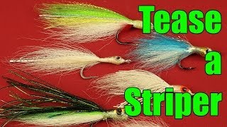 HOW TO tie a BETTER TEASER RIG for Striped Bass Fishing [upl. by Ellinnet431]