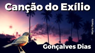 Canção do Exílio  Gonçalves Dias poesia poeta gonçalvesdias [upl. by Stalder594]