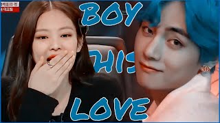 BLACKPINK reaction to BTS “Boy With Love” Performance [upl. by Lauzon33]