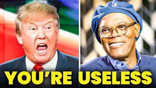 Trump EXPLODES After Samuel L Jackson’s MERCILESS Roasting [upl. by Froh]