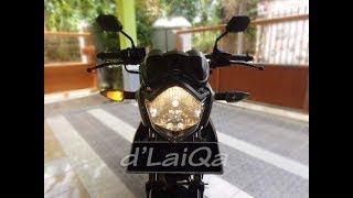 Ganti Lampu Sein Depan Old Vixion Dengan Model New Vixion [upl. by Ozmo62]