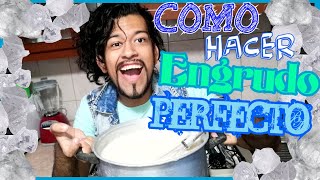 Como hacer Engrudo PERFECTO EDREI POP [upl. by Irihs]