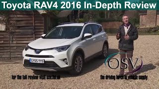 Toyota RAV4 2016 InDepth Car Review [upl. by Mount117]