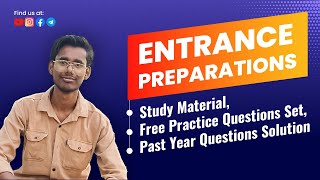 Entrance Exam Study Material  Practices Questions Sets  Past Year Questions  Real Time Exam [upl. by Past]