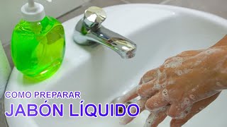 Jabón líquido antibacterial Fórmula química [upl. by Budd]