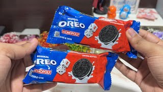 Newly launched oreo monopoly edition review  Oreo biscuits review  Oreo monopoly limited edition [upl. by Anicul]