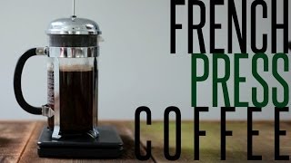 How To Make French Press Coffee [upl. by Minny]