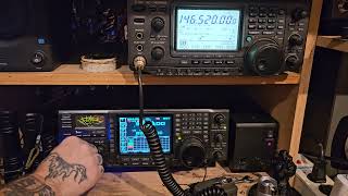 yaesu ft101e the 50 hamfest vesion from 1976 [upl. by Daniell]