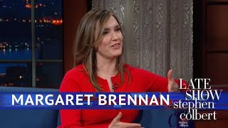 Margaret Brennan Got A Historic Sound Bite Out Of Trump [upl. by Yrtneg]