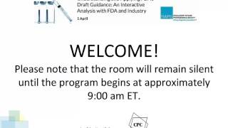 CGMPs for Combination Products Understanding and Applying FDA’s Draft Guidance  Intro [upl. by Eural]