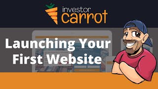 Setting Up Investor Carrot Websites 🥕  Step by Step  Launching Your First Site [upl. by Shayna268]