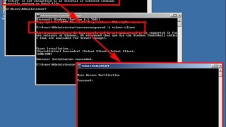 TELNET Is Not Recognized Internal or External Command [upl. by Enitsyrk285]