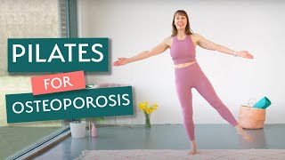 Standing Pilates Full Body Workout to Strengthen Legs Back and Improve Posture  Osteoporosis Safe [upl. by Linea]