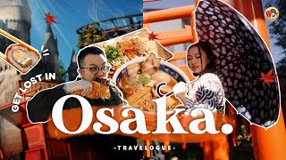 What To Do And Eat In Osaka Japan [upl. by Enamrej]