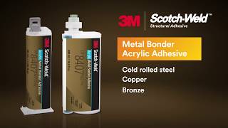 Introduction to 3M™ Metal Bonder DP8407 NS [upl. by Llatsyrk]