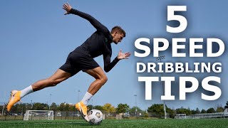 How To Dribble With SPEED  5 Tips For FASTER Dribbling [upl. by Ijneb]