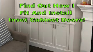 How To Fit And Install Inset Cabinet Doors [upl. by Trinity]