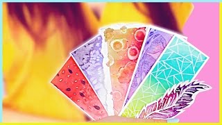 📚 DIY Bookmarks amp Watercolor Techniques for Beginners  Watercolor DIY  How To Make Bookmarks [upl. by Brandtr]