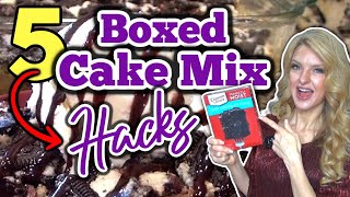 5 Unbelievable BOX CAKE MIX Recipes You MUST TRY  Ways to DOCTORUP BOX CAKE MIX [upl. by Mercado737]