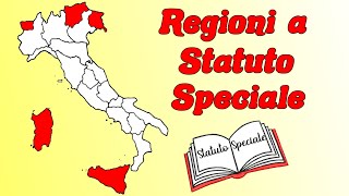 📖 LE REGIONI A STATUTO SPECIALE Ed Civica e Geografia 📚🌎 [upl. by Ruddy]