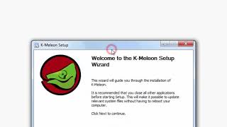 How to Install KMeleon Browser 751 on Windows [upl. by Idna]