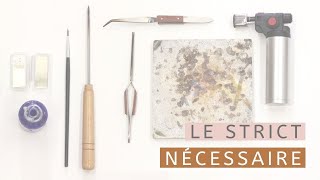 Apprendre à souder ses bijoux  le matériel de base essentiel [upl. by Ralyat]