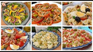 7 ENSALADAS FÁCILES PARA CADA DÍA DE LA SEMANA [upl. by Jahdal750]