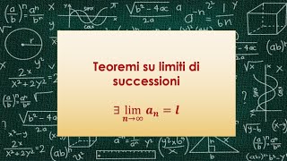 Teoremi su limiti di successioni [upl. by Linskey]