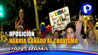 Elecciones en Venezuela oposición habría vencido largamente al chavismo [upl. by Eelir]