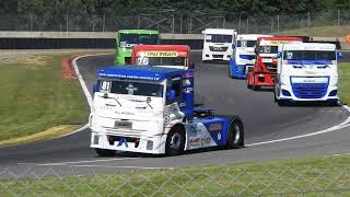 DÉPART COURSE 2 GRANDPRIX CAMION NOGARO 2019 [upl. by Angie]