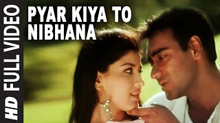 Pyar Kiya To Nibhana Video Song  Major Saab  Udit Narayan Anuradha Paudwal  Ajay Devgn Sonali [upl. by Artenehs]