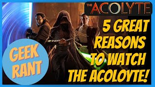 The Acolyte  5 Great reasons to watch [upl. by Kohn]