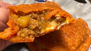 Easy Puerto Rican EmpanadillasPastelillos Recipe  The Best Picadillo [upl. by Nednil]