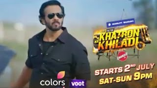 Khatron Ke Khiladi 12 Starts From 2nd July Sat and Sun  9 PM [upl. by Ecnerrat]