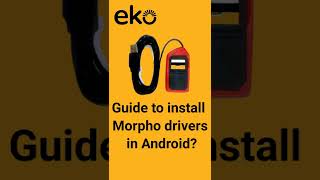 Guide to install Morpho fingerprint scanning device drivers in Android [upl. by Nwahsit]