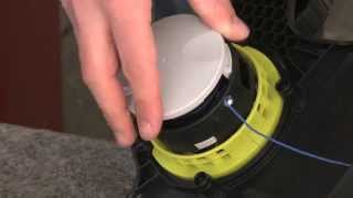 How to change Ryobi Auto Feed Spool [upl. by Ermeena]