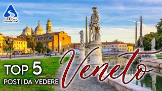 Veneto Top 5 Città e Luoghi da Visitare  4K [upl. by Perdita]