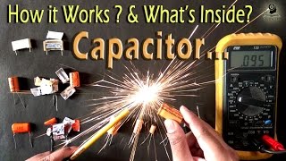 How a Capacitor works in a circuit  Both in AC amp DC current [upl. by Wagshul738]