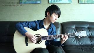 Adele Make You Feel My Love  Sungha Jung [upl. by Akcirahs]