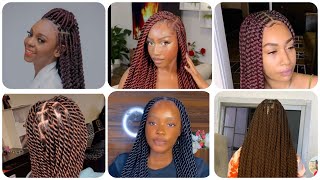 Trendy and Perfect Senegalese Twist Braids Hairstyle for Every Woman [upl. by Dreeda]