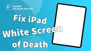 3 Ways to Fix iPad White Screen of Death 2021 [upl. by Zorah]