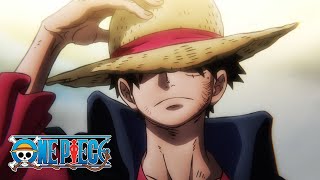 Luffy Knocks Down Kaido  One Piece [upl. by Elleirb]